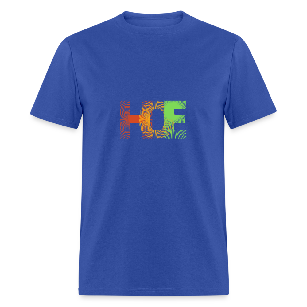 H.O.E unisex Fruit of the Loom classic T-shirt - royal blue