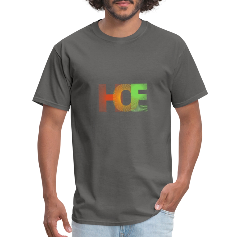 H.O.E unisex Fruit of the Loom classic T-shirt - charcoal