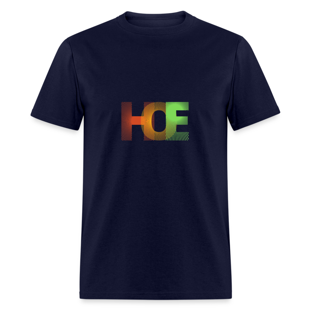 H.O.E unisex Fruit of the Loom classic T-shirt - navy