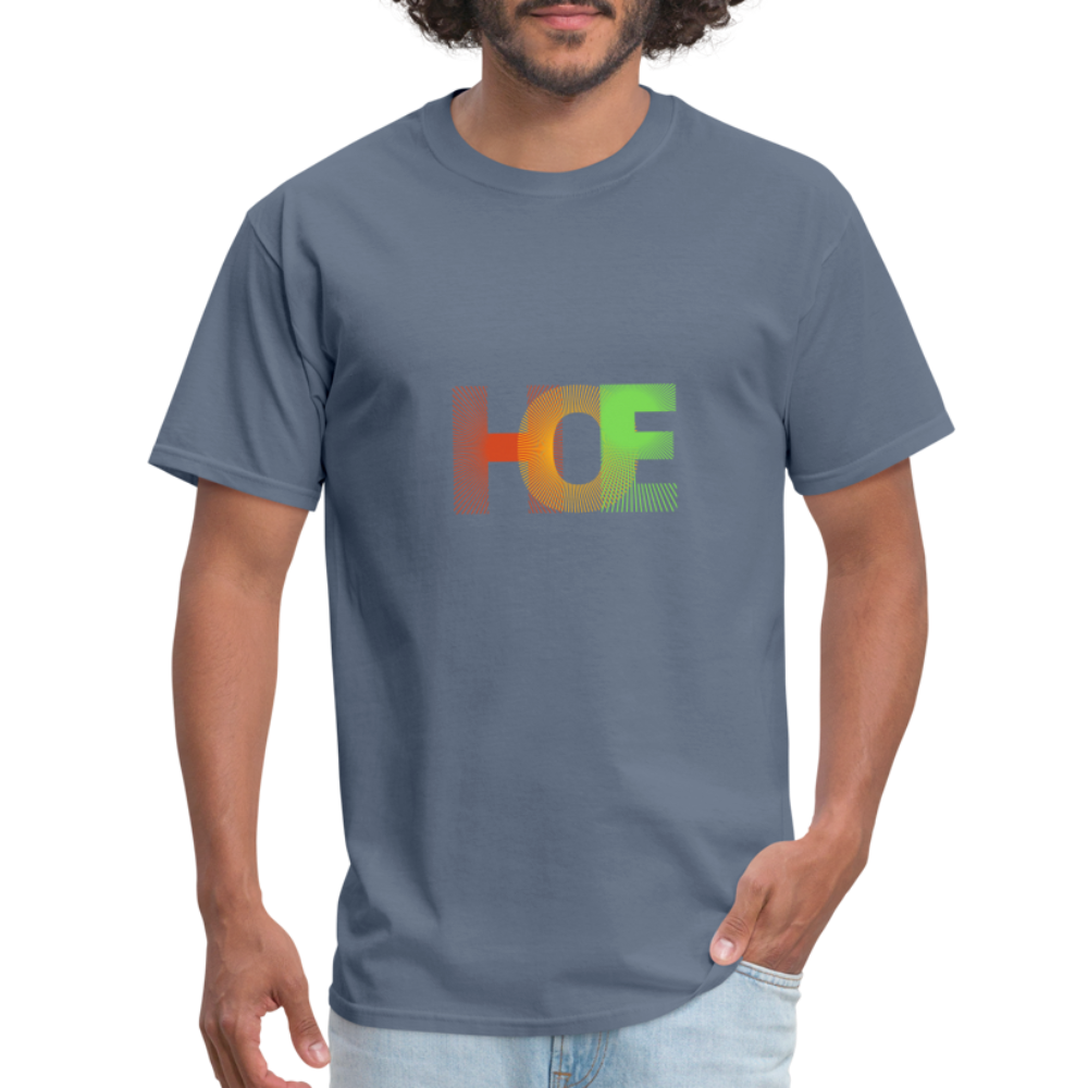 H.O.E unisex Fruit of the Loom classic T-shirt - denim