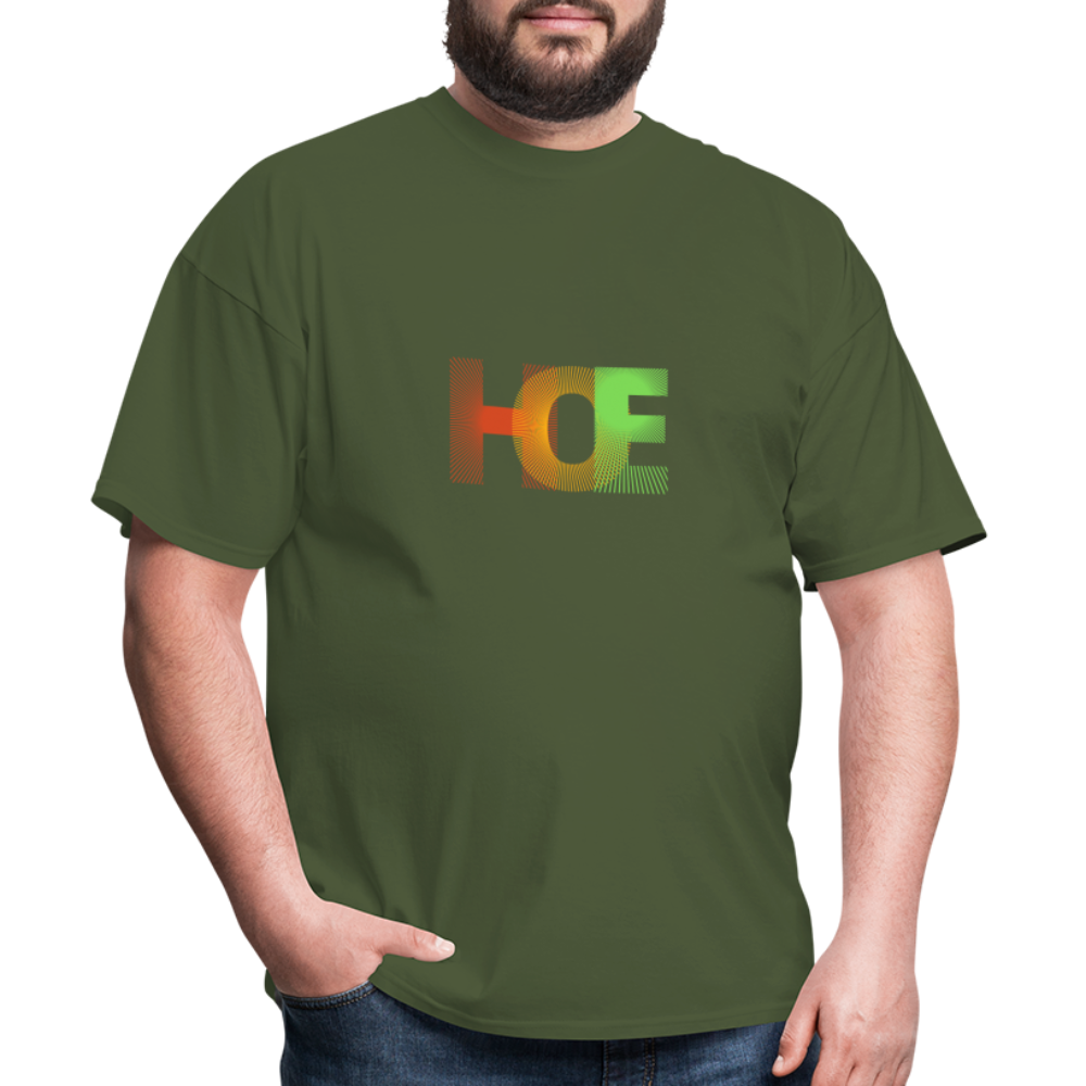 H.O.E unisex Fruit of the Loom classic T-shirt - military green