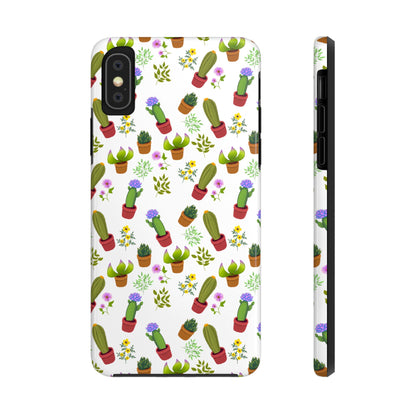 Cactus and Friends Phone Case - White