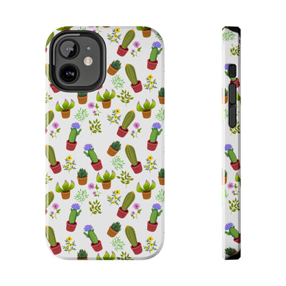 Cactus and Friends Phone Case - White