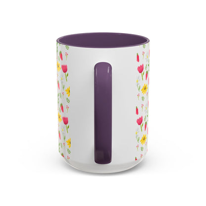 Berry Floral Coffee Mug