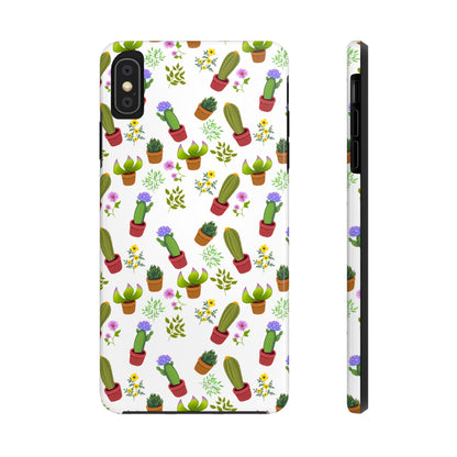 Cactus and Friends Phone Case - White
