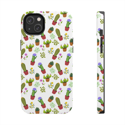 Cactus and Friends Phone Case - White