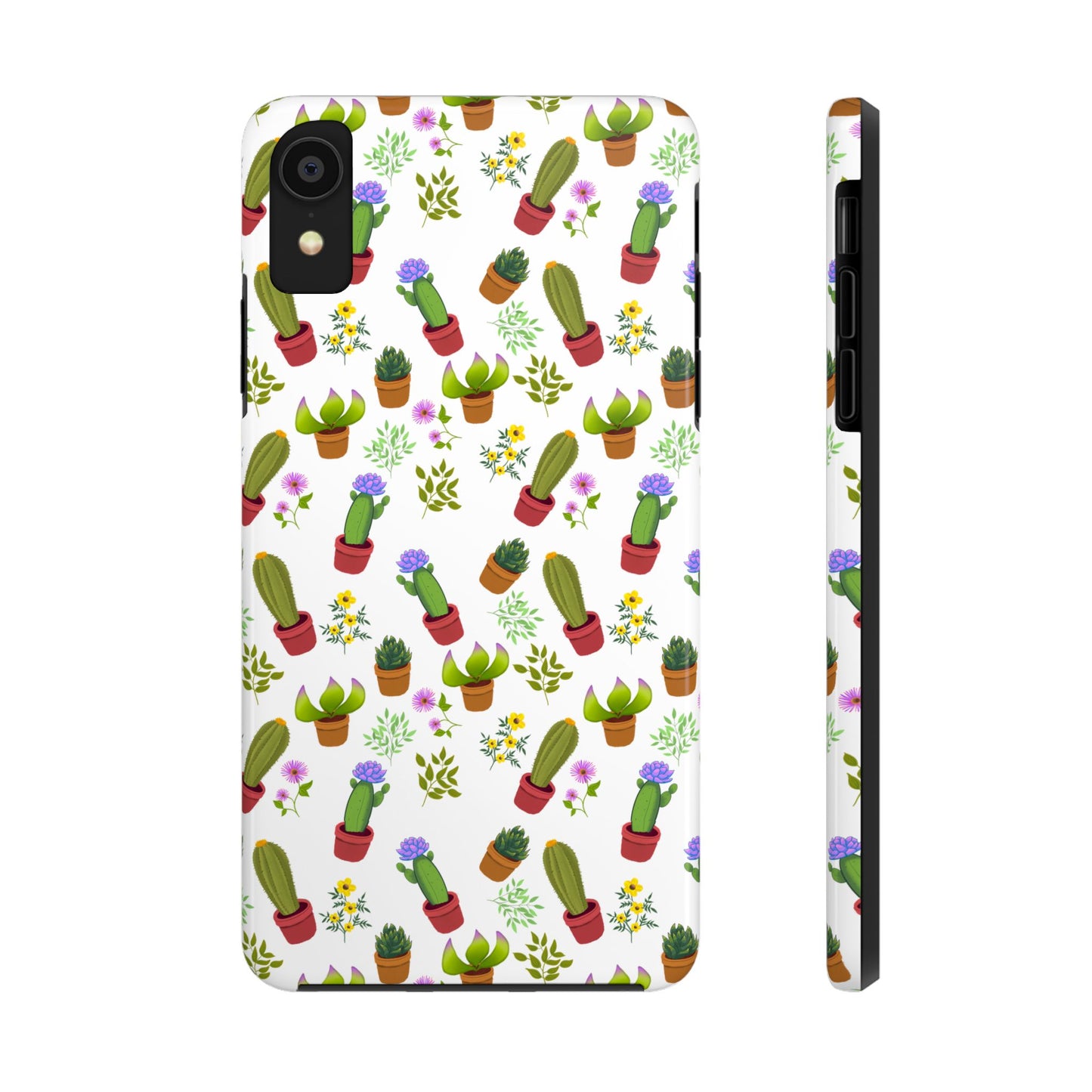 Cactus and Friends Phone Case - White
