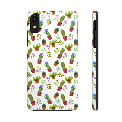 Cactus and Friends Phone Case - White