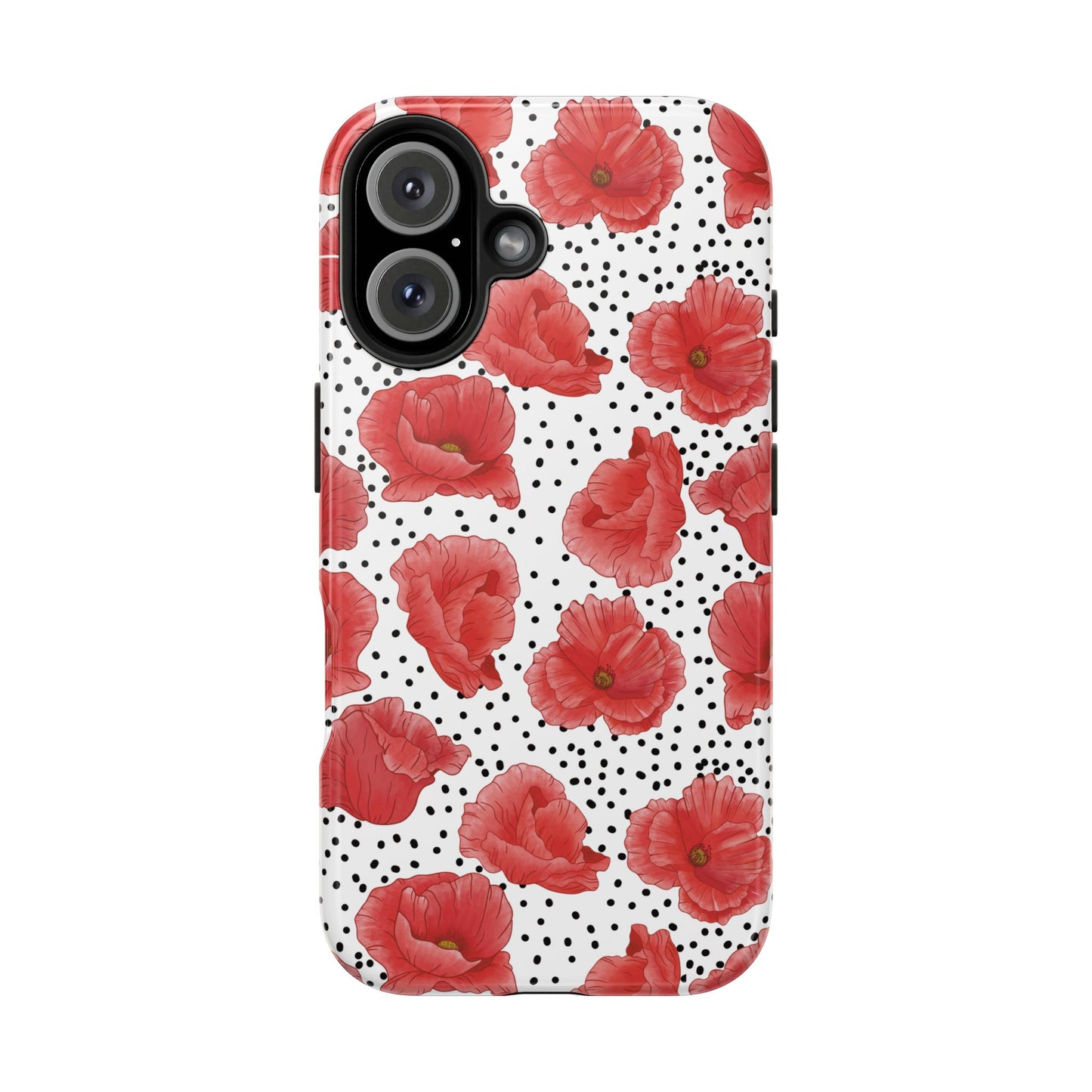 Perfect Poppies Phone Case - White - The Louann Collection