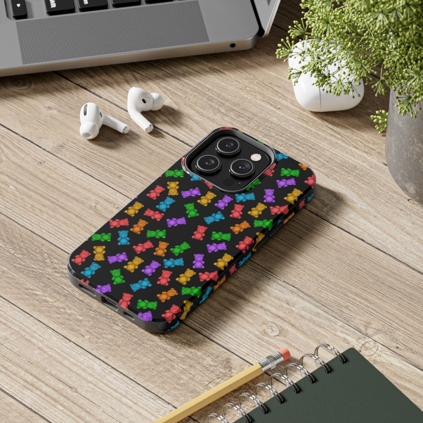 Gummy Bear Phone Case - Black