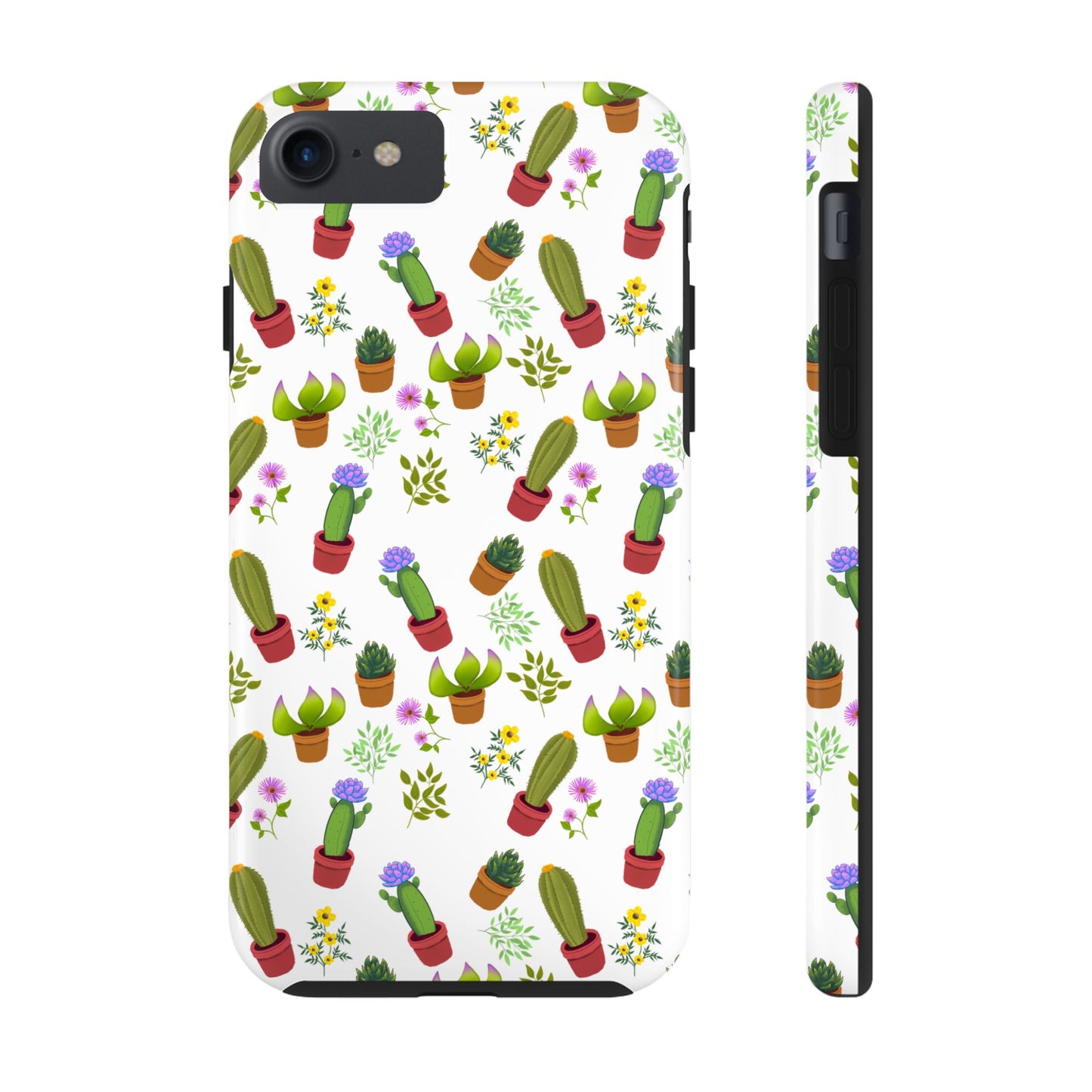 Cactus and Friends Phone Case - White