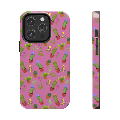 Pink Cactus and Friends Phone Case