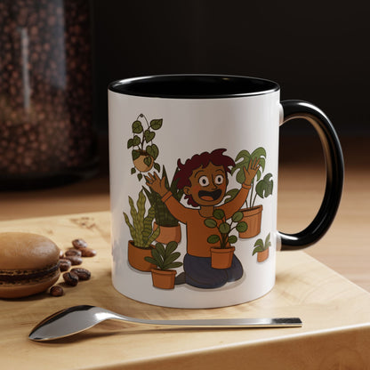 Crazy Plant Person Coffee Mug