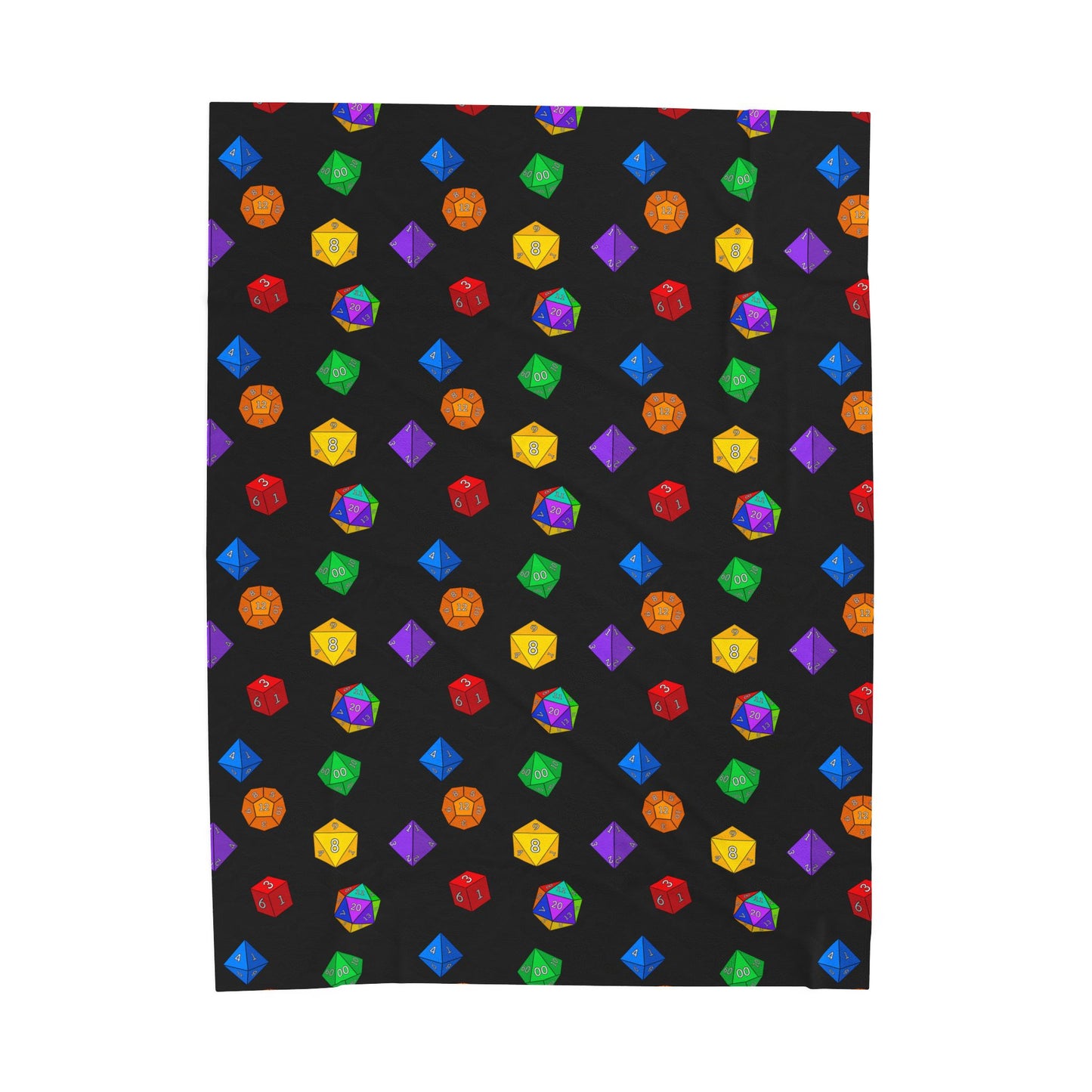 Pride Check Velveteen Plush Blanket