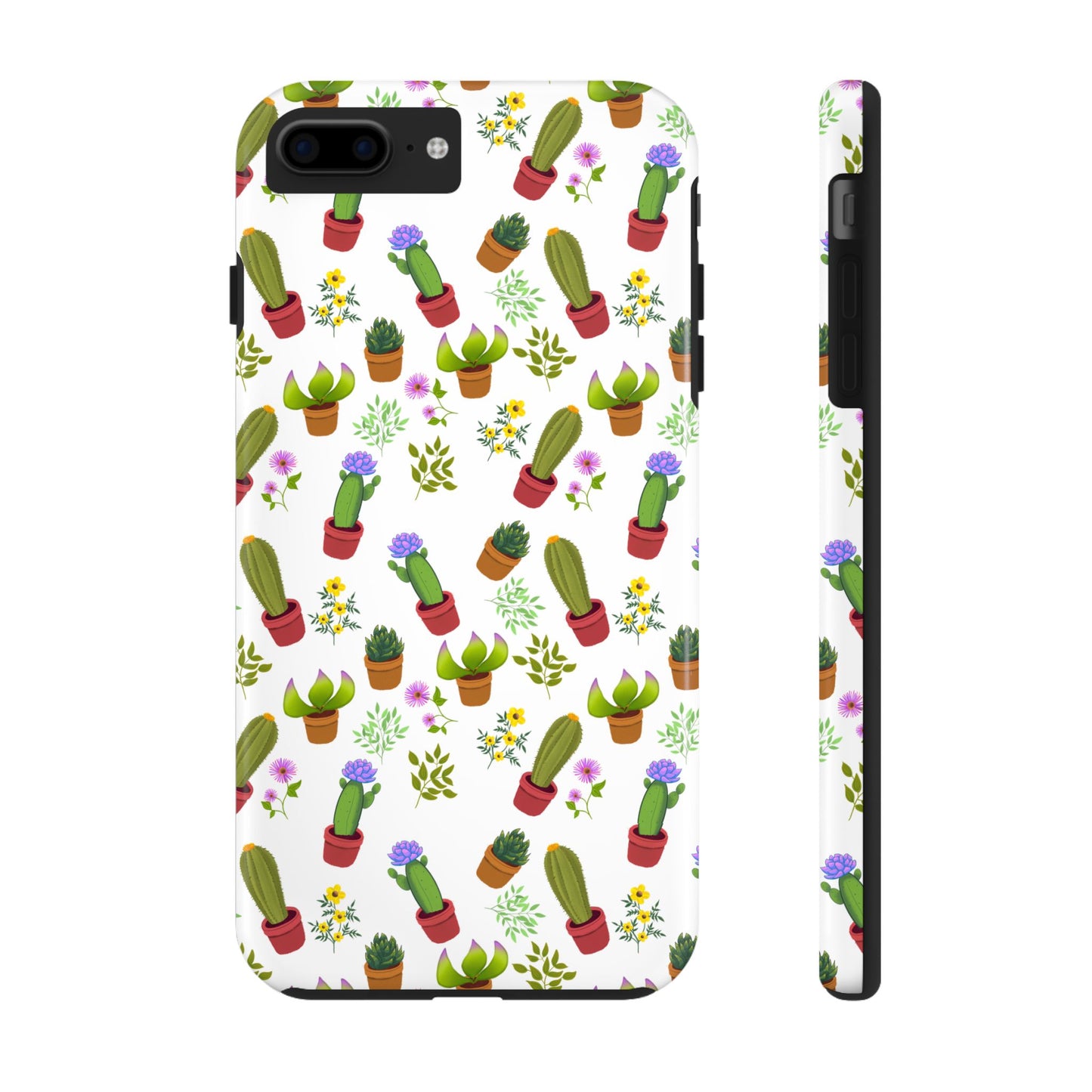 Cactus and Friends Phone Case - White