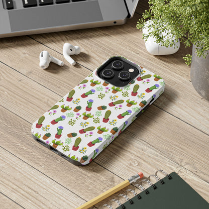 Cactus and Friends Phone Case - White