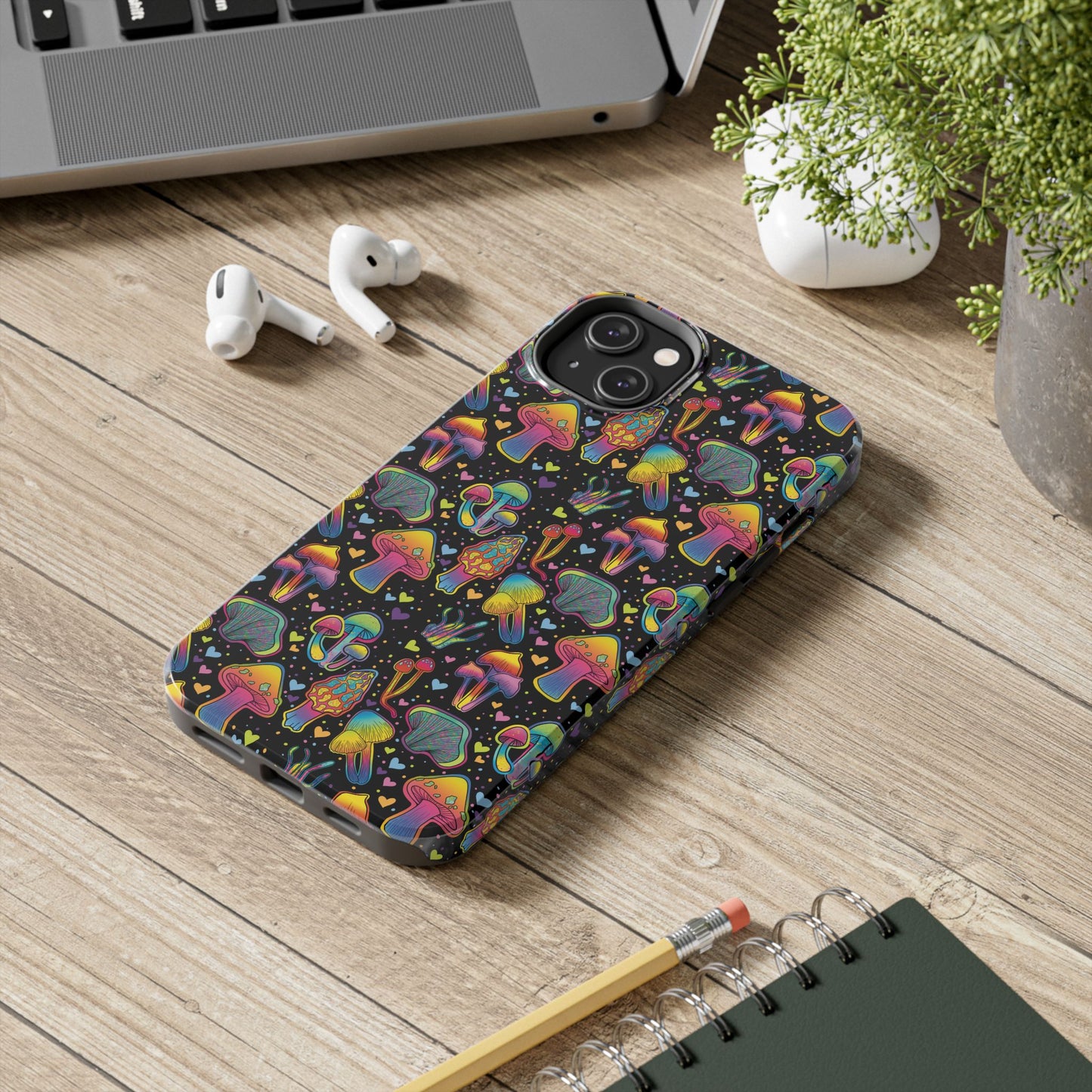 Just a Fungi Phone Case - Black