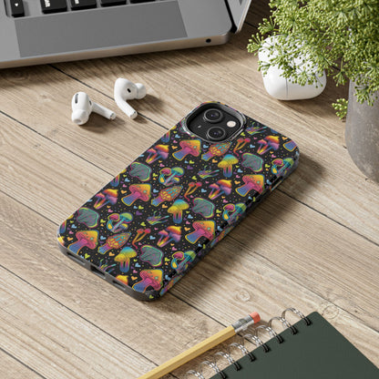 Just a Fungi Phone Case - Black