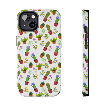 Cactus and Friends Phone Case - White