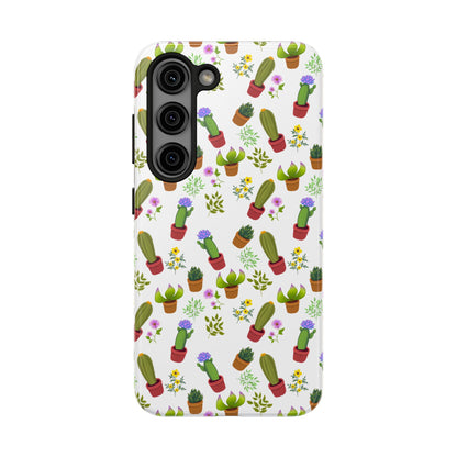 Cactus and Friends Phone Case - White