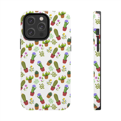 Cactus and Friends Phone Case - White