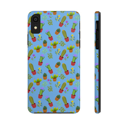 Blue Cactus and Friends Phone Case
