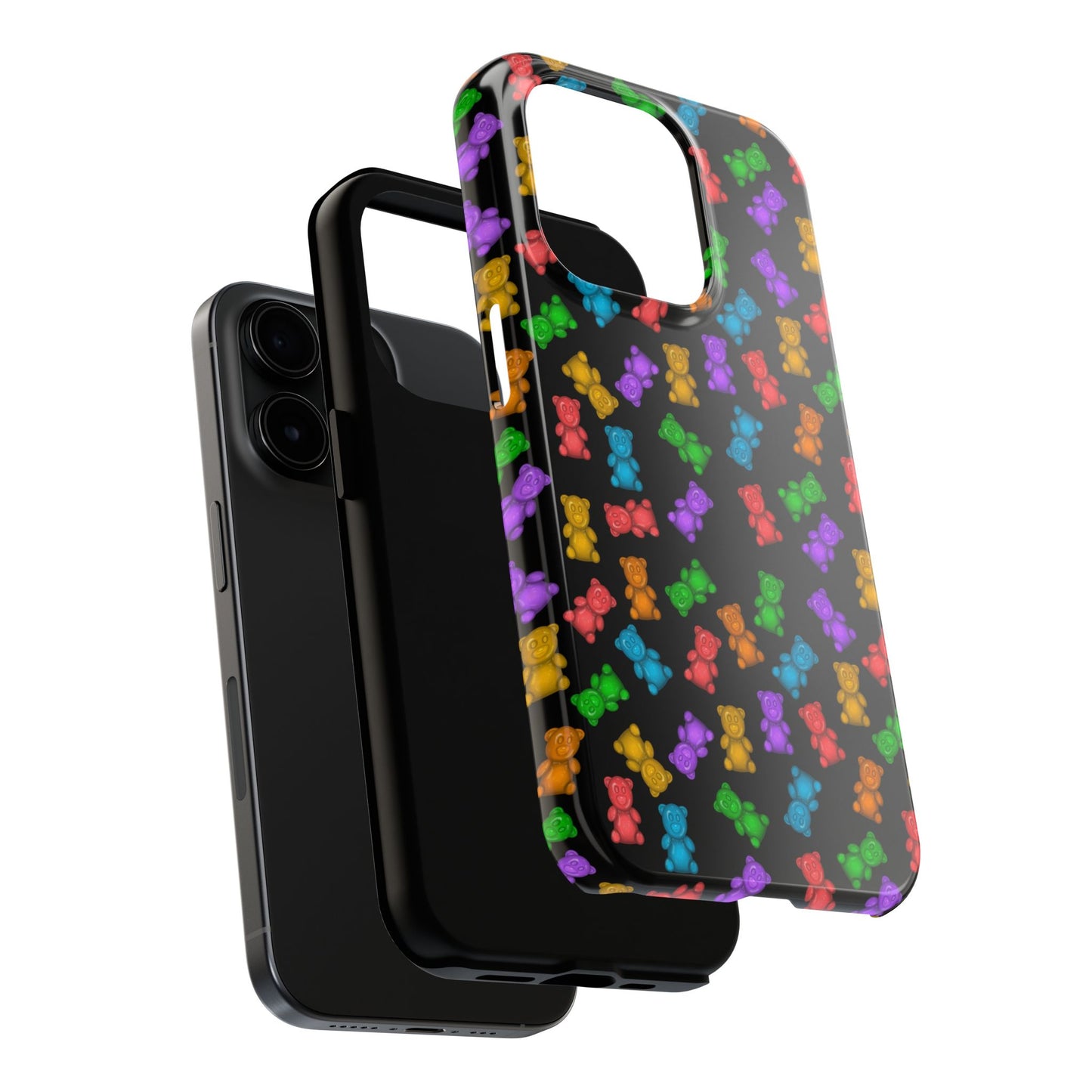 Gummy Bear Phone Case - Black