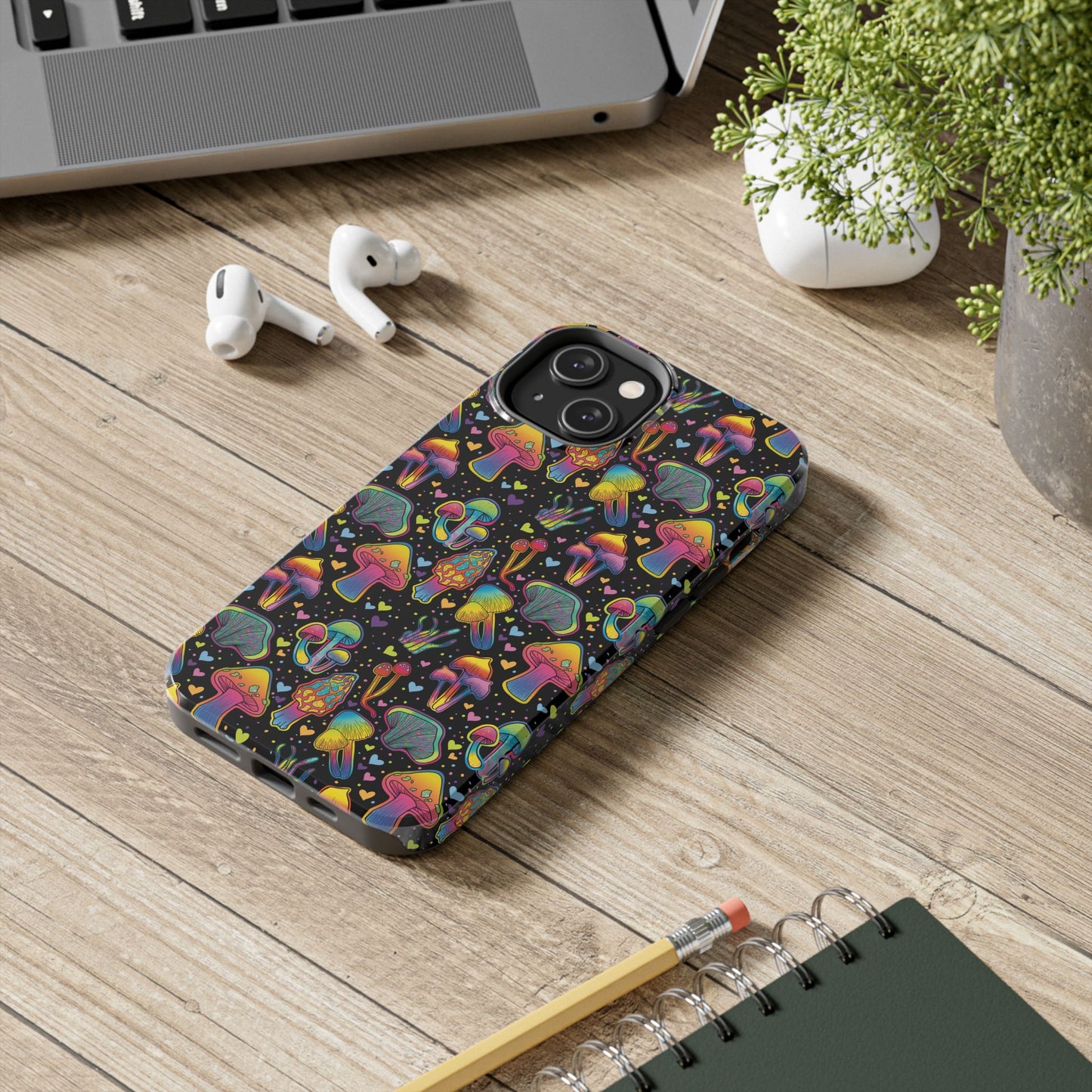 Just a Fungi Phone Case - Black