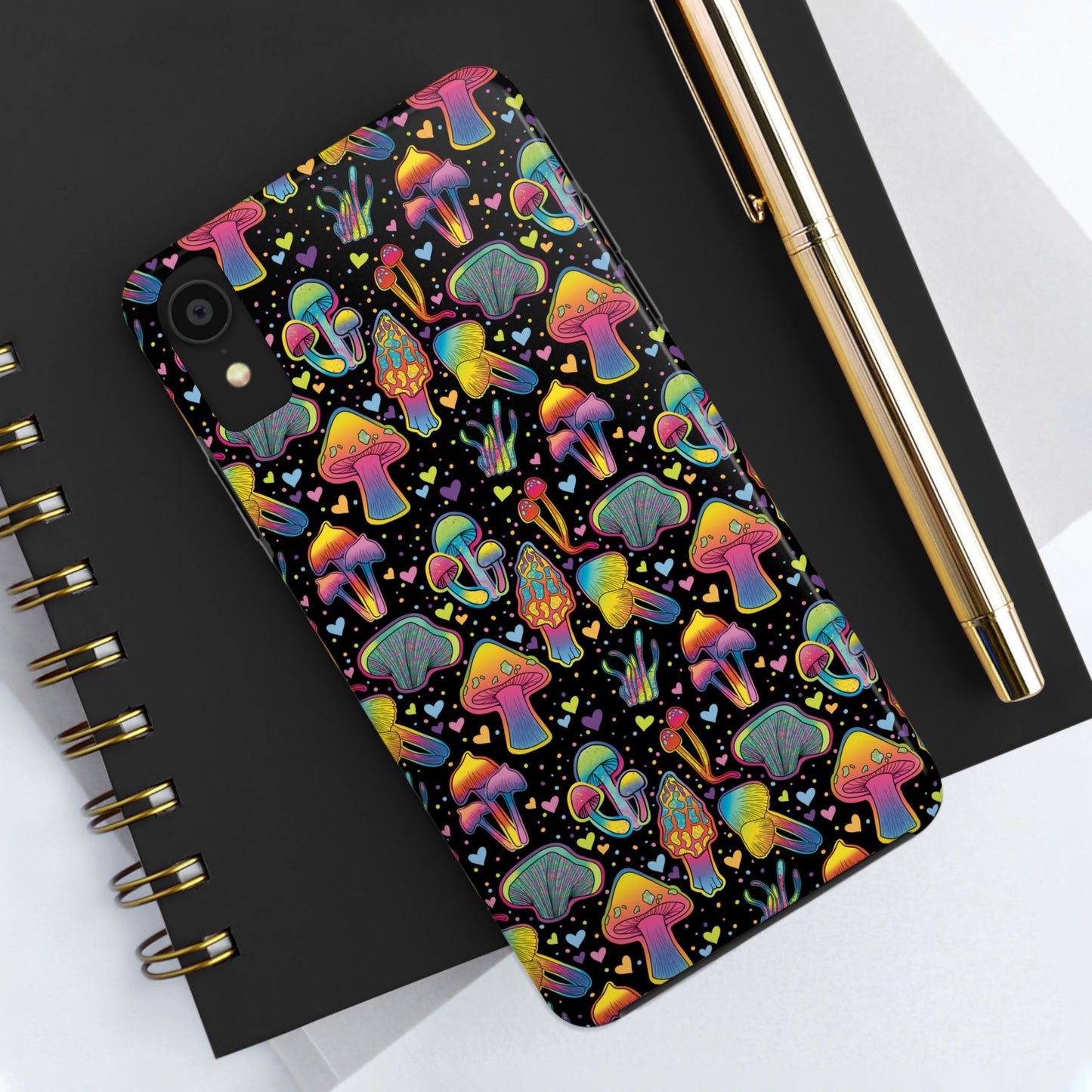 Just a Fungi Phone Case - Black