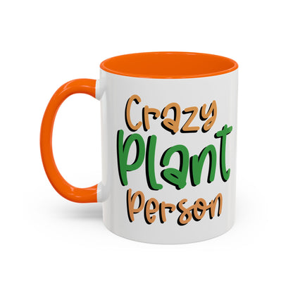 Crazy Plant Person Coffee Mug