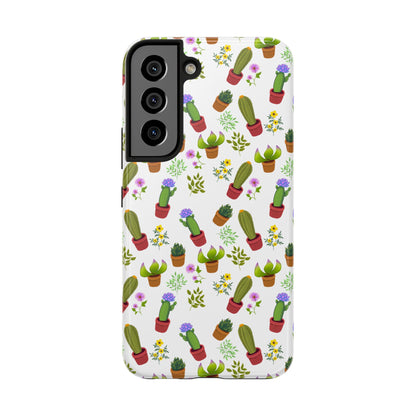 Cactus and Friends Phone Case - White