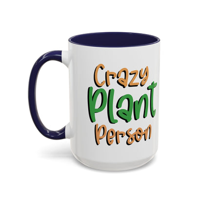 Crazy Plant Person Coffee Mug