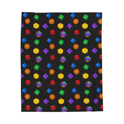 Pride Check Velveteen Plush Blanket