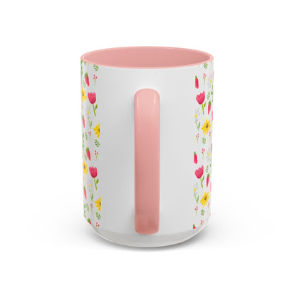 Berry Floral Coffee Mug