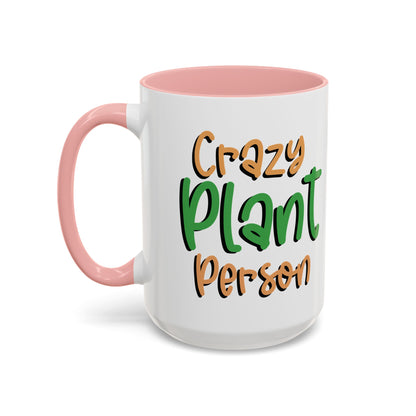 Crazy Plant Person Coffee Mug