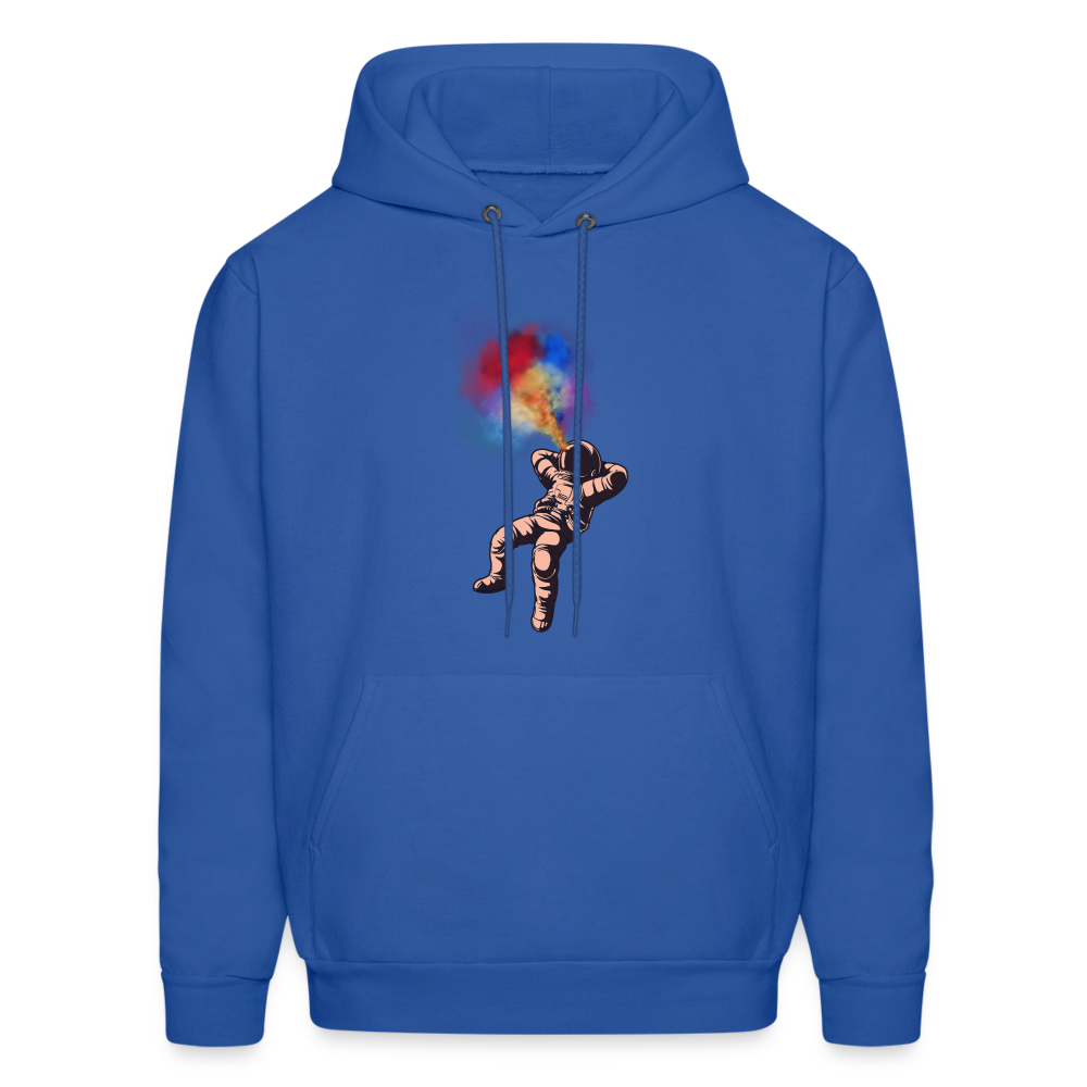 Intergalactically High Hoodie - royal blue