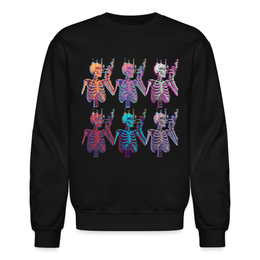 Skellies Crewneck Sweatshirt - black