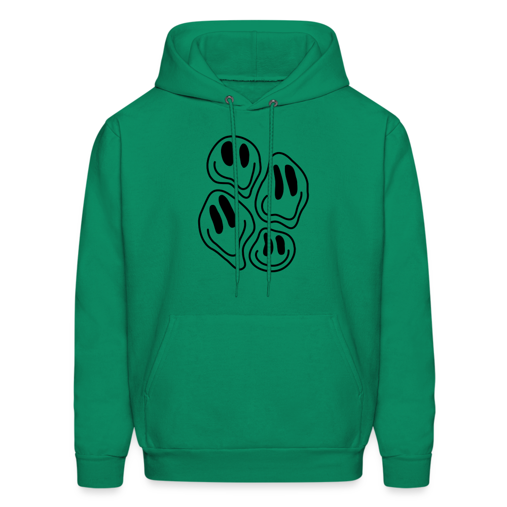 Droopy Smiles Hoodie - kelly green