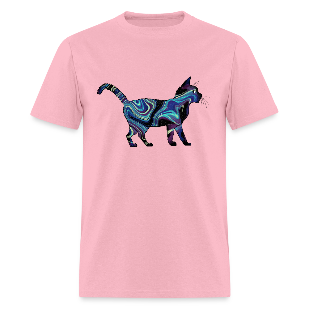 Unisex Cosmic Cat T-Shirt - pink
