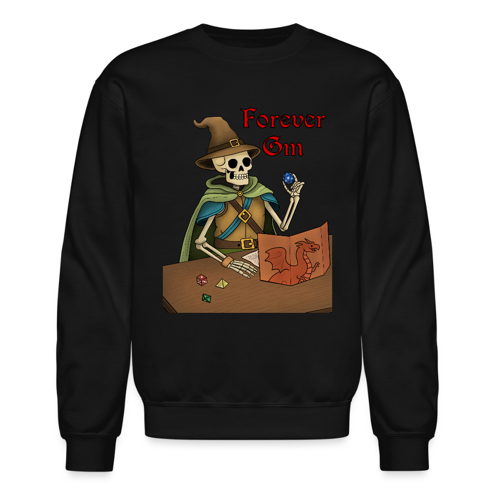 Forever GM Gaming Crewneck Sweatshirt - black