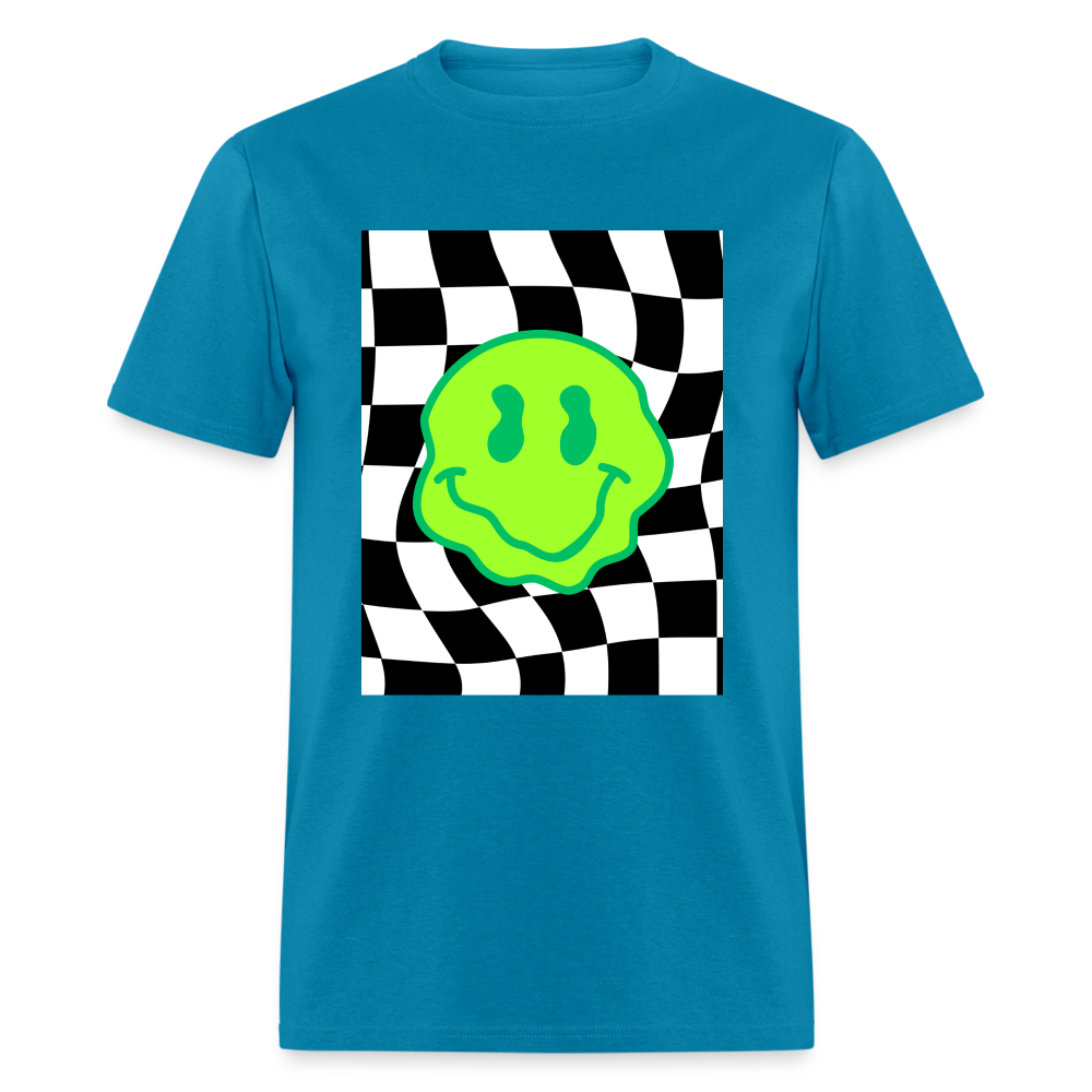 Smiley Unisex Classic T-Shirt - turquoise
