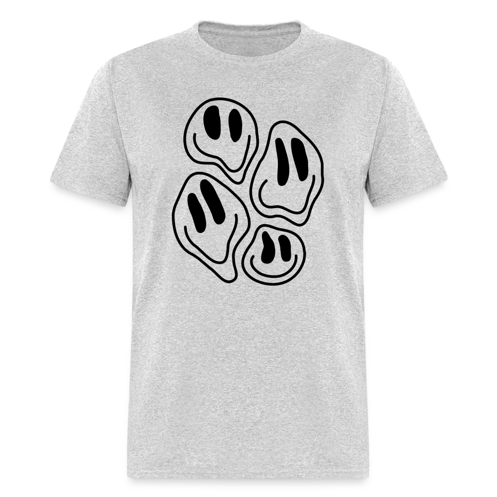 Droopy Smiles Unisex Classic T-Shirt - heather gray