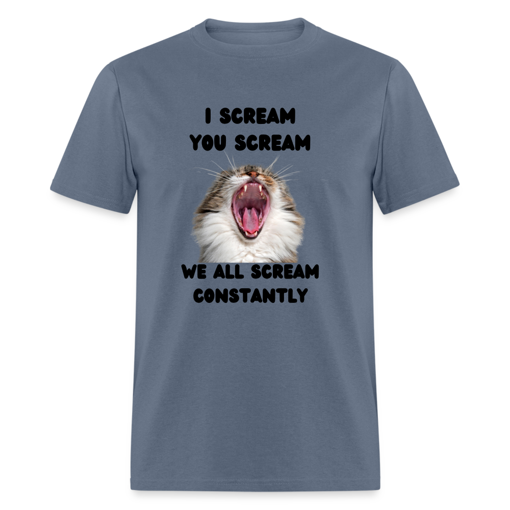 We all scream Unisex Classic T-Shirt - denim