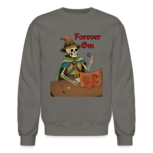 Forever GM Gaming Crewneck Sweatshirt - asphalt gray