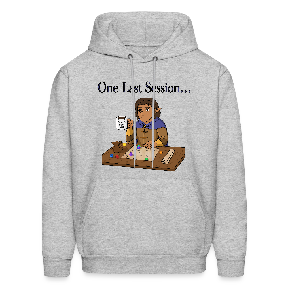 One Last Session Hoodie - heather gray