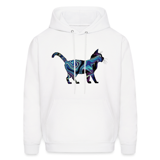 Cosmic Cat Hoodie - white