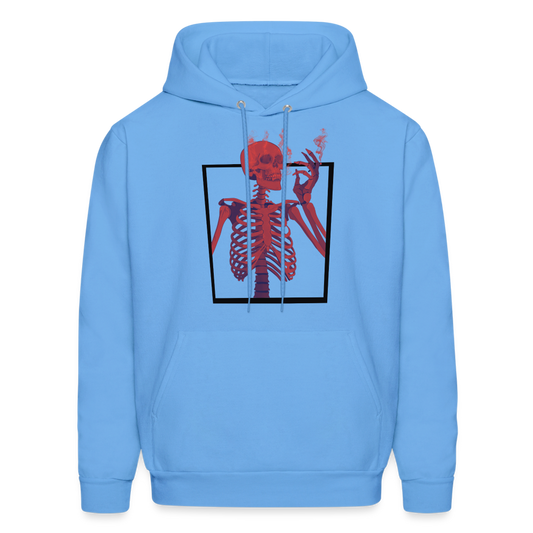 Stoned to Death Hoodie - carolina blue