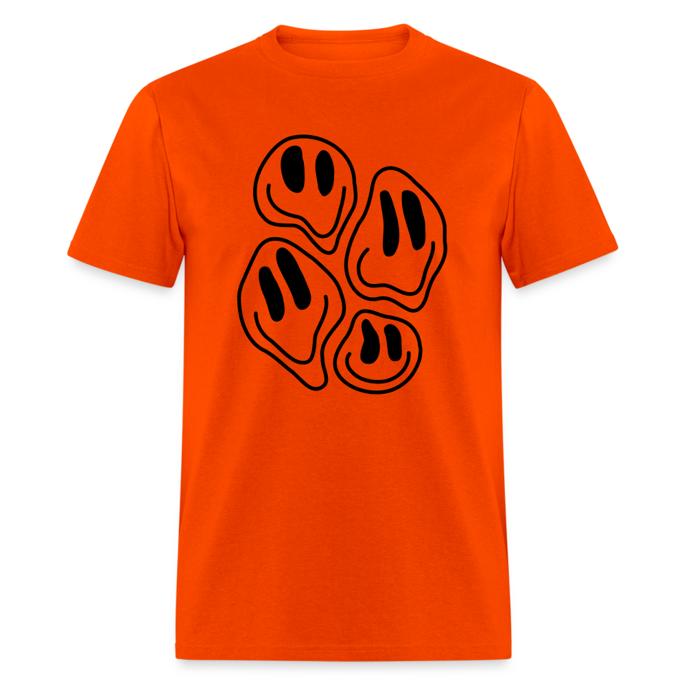 Droopy Smiles Unisex Classic T-Shirt - orange