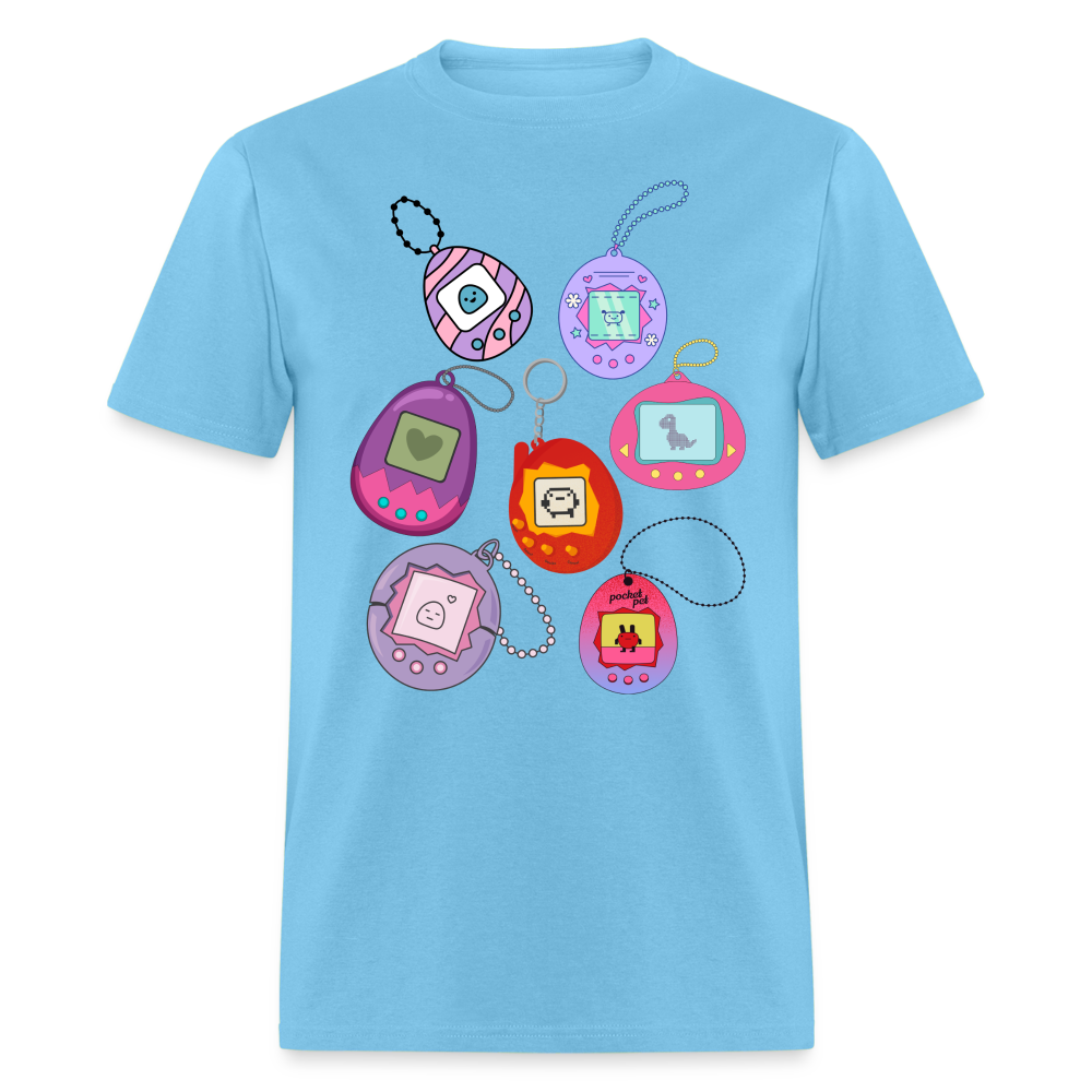 Tamagotchi Unisex Classic T-Shirt - aquatic blue