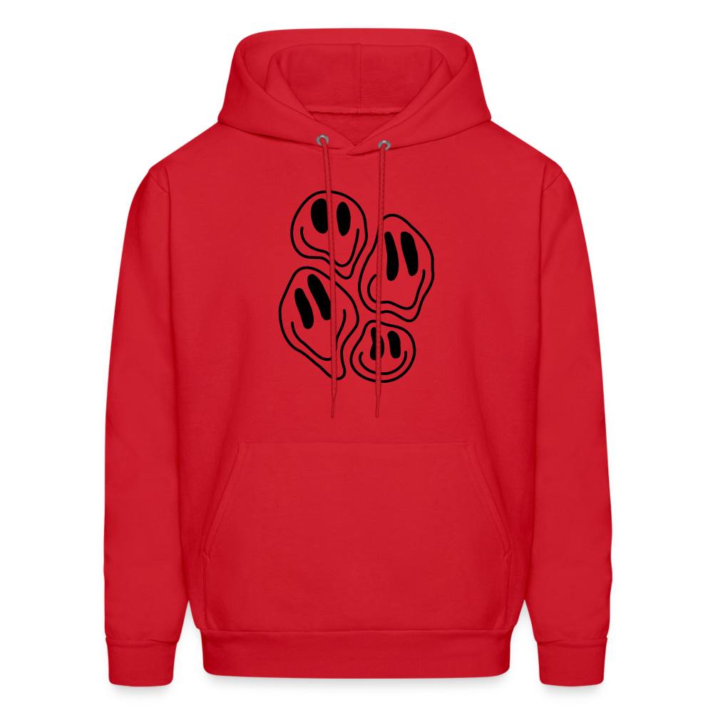Droopy Smiles Hoodie - red